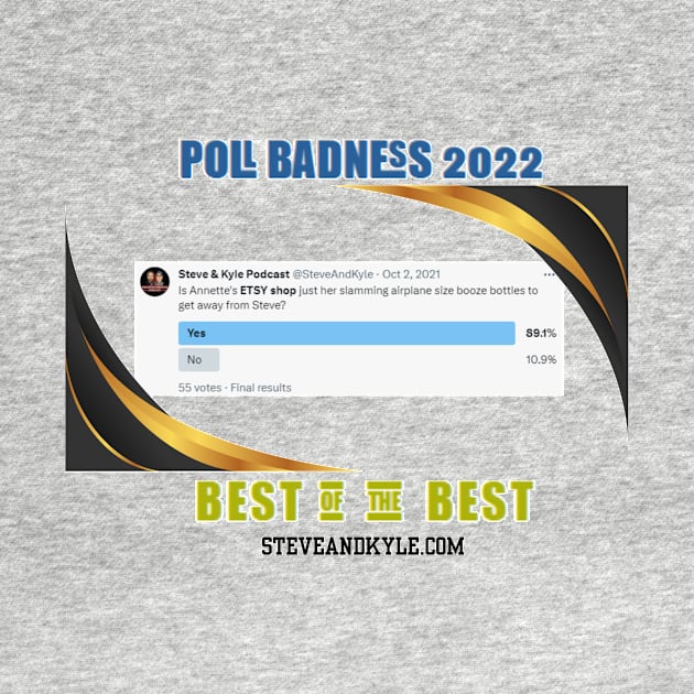 Poll Badness 2022 by steveandkyle